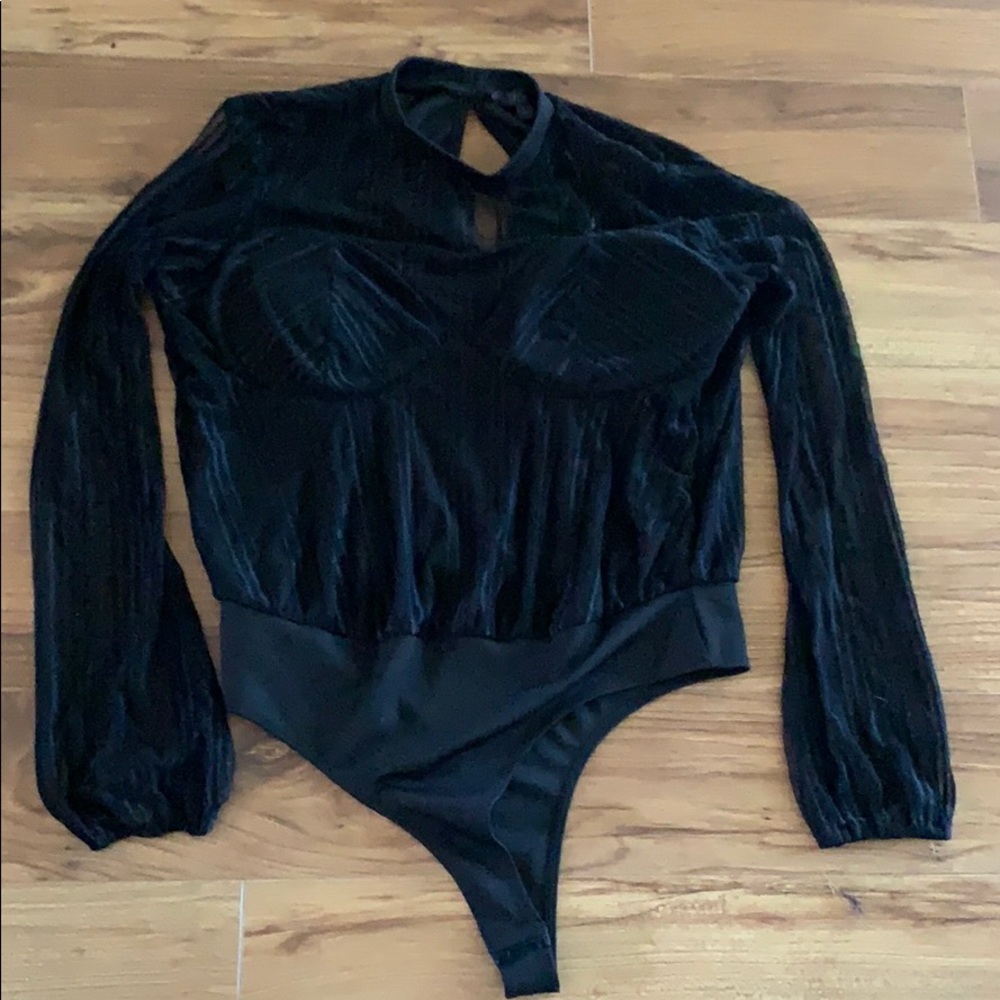 Sexy black onesie